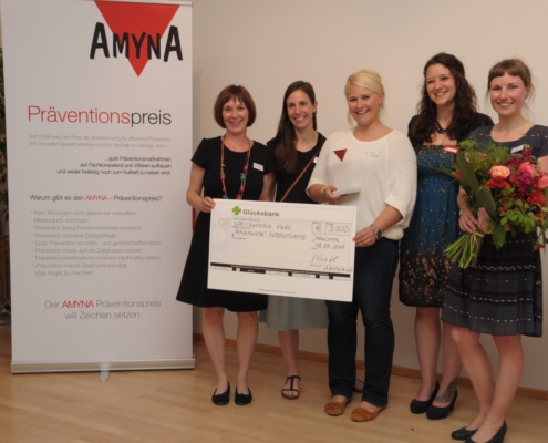 AMYNA-Präventionspreis - Preisträgerinnen 2017